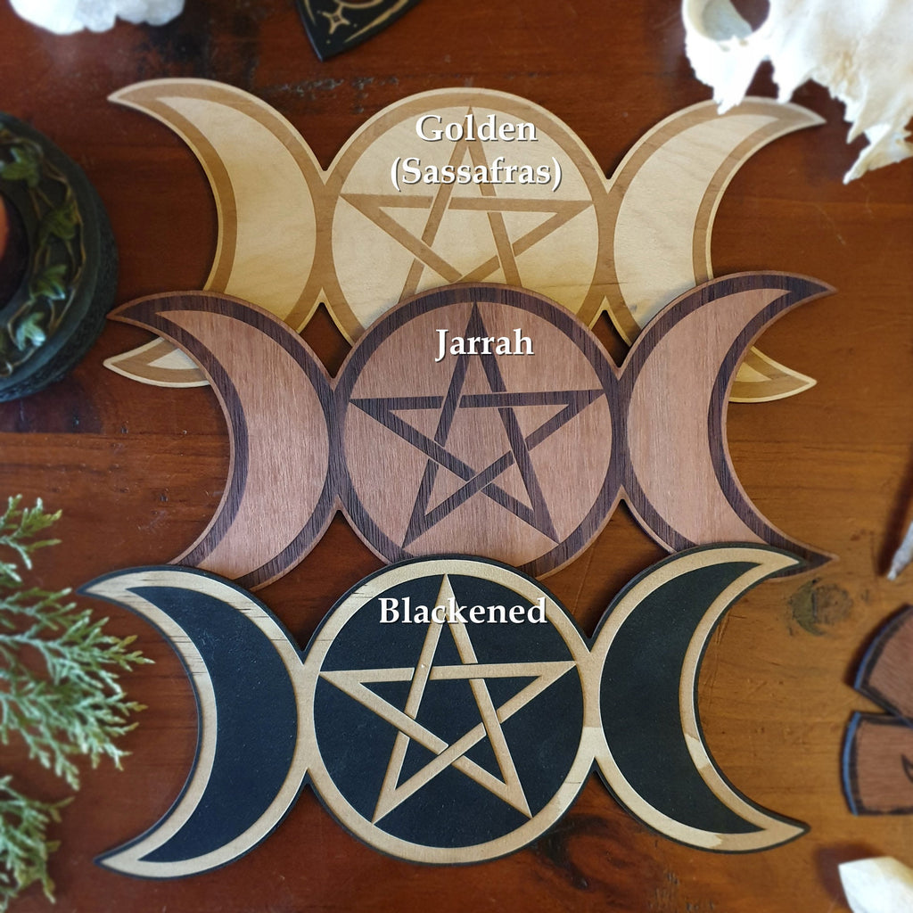Celestial Moth Wheel of the Year // Pagan Witch Calendar Board // Celtic Sabbat Board