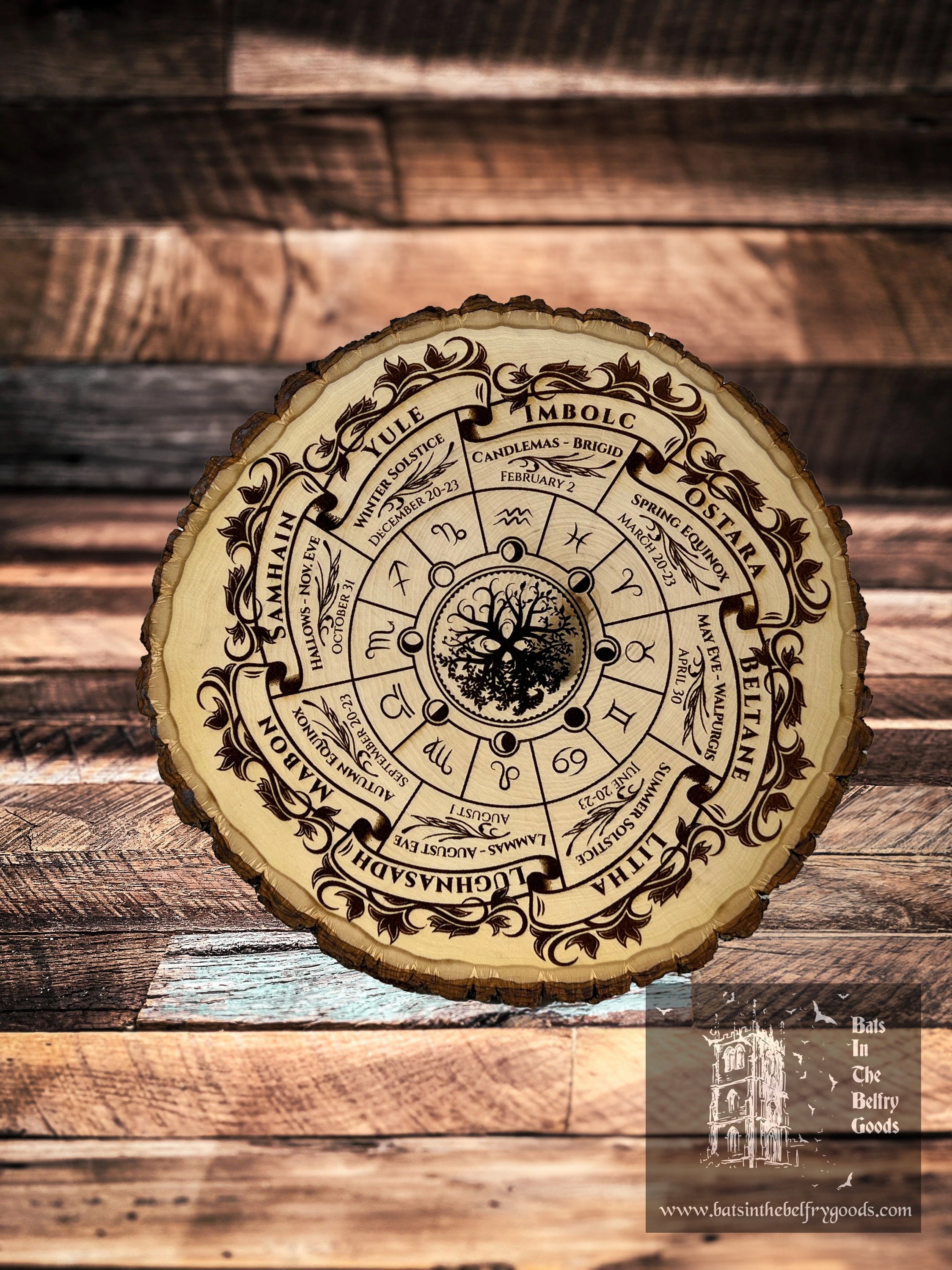 Pagan Wheel of the Year Calendar