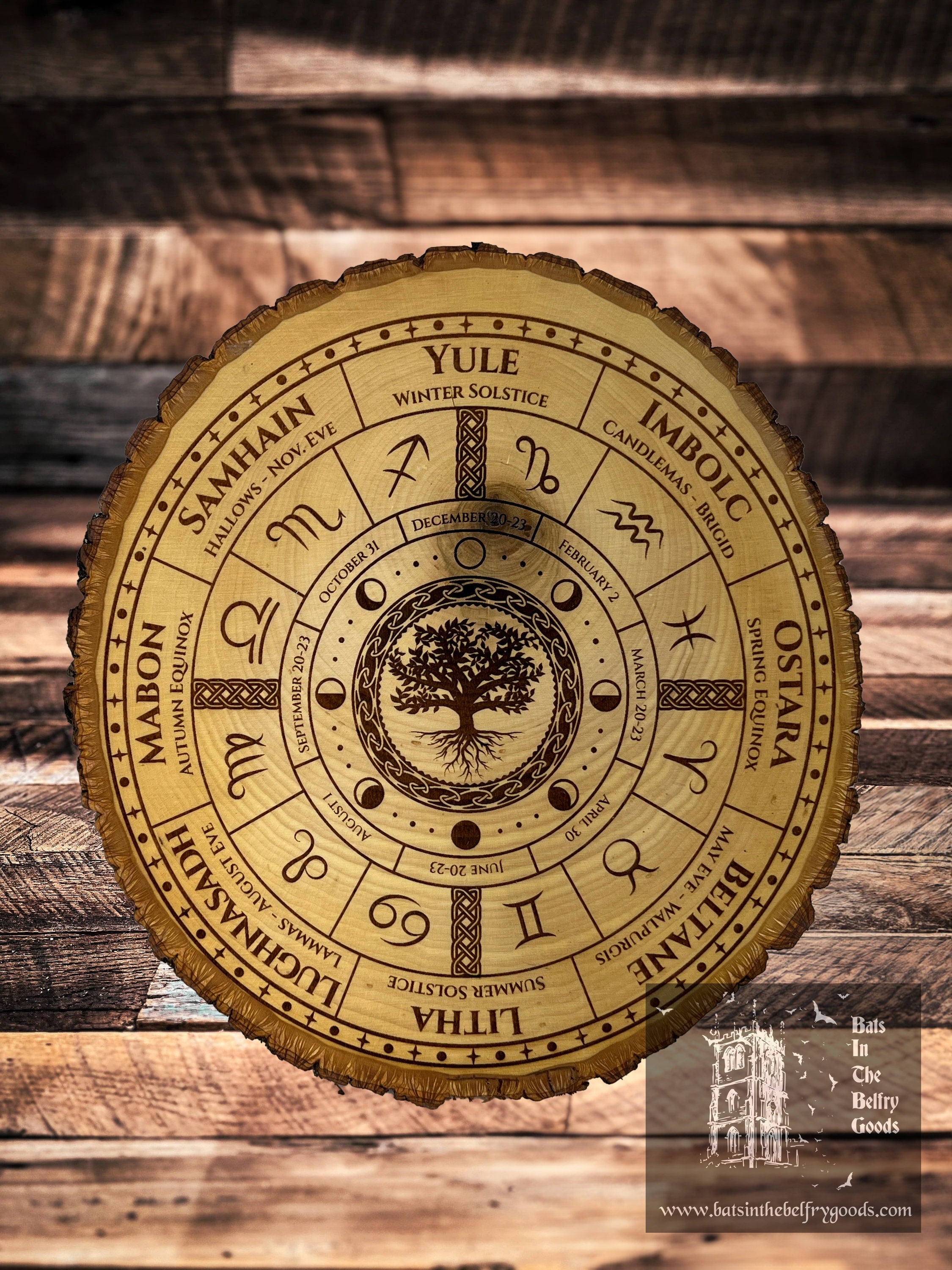 Pagan Wheel of the Year Calendar