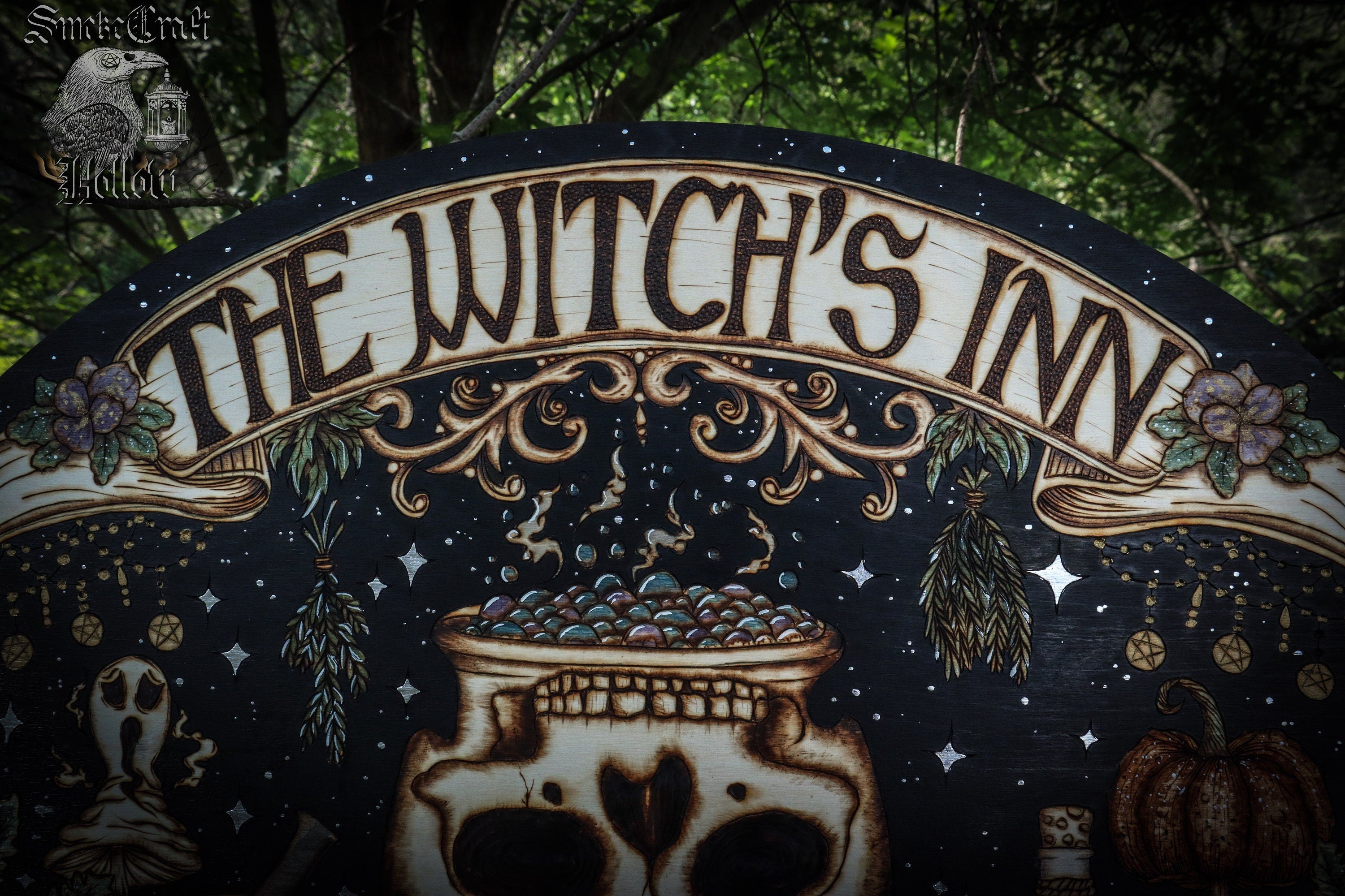 Spooky Pagan Halloween Decor