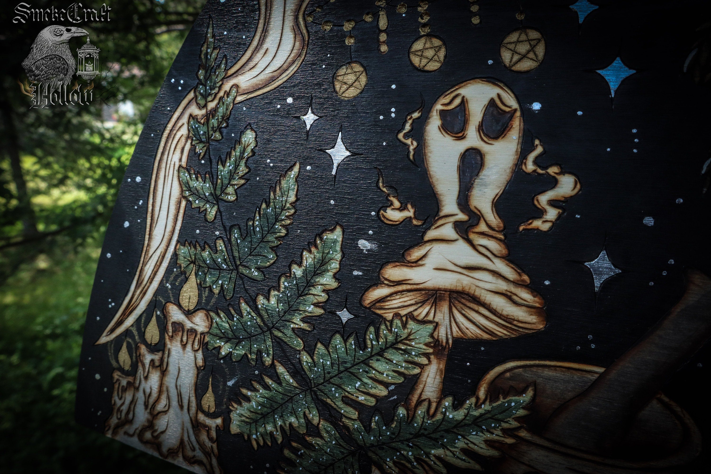 Spooky Pagan Halloween Decor