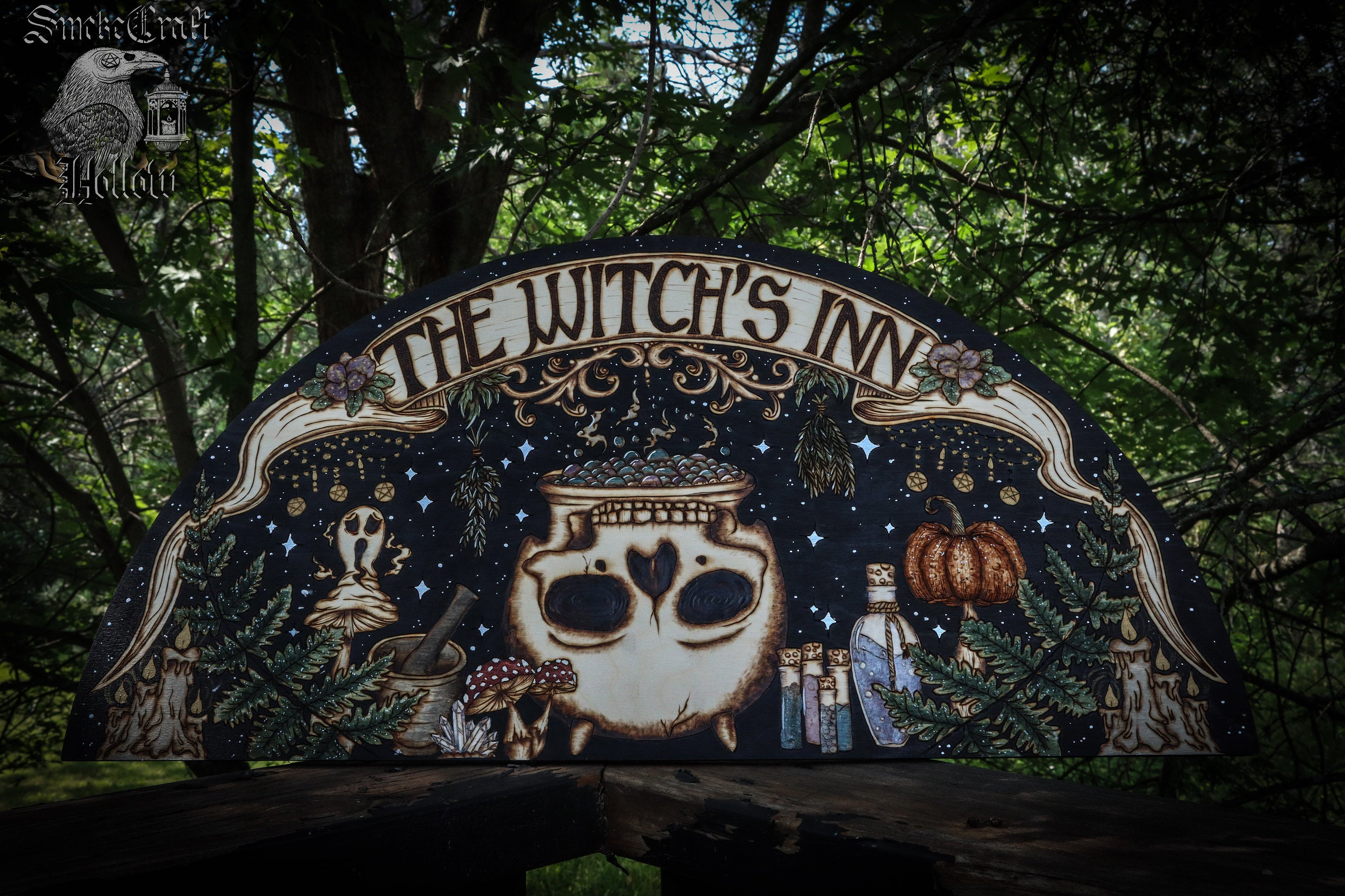 Spooky Pagan Halloween Decor
