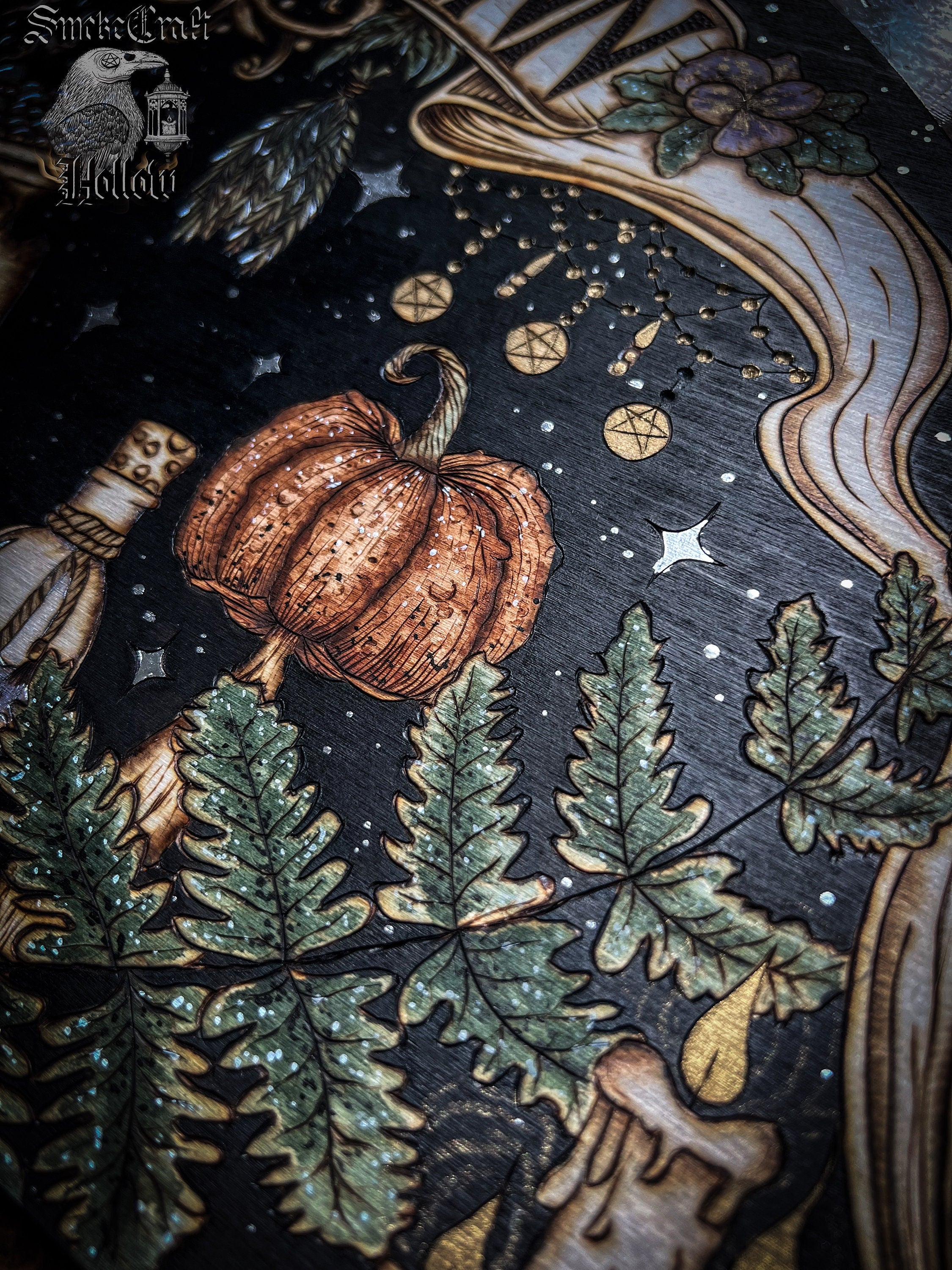 Spooky Pagan Halloween Decor