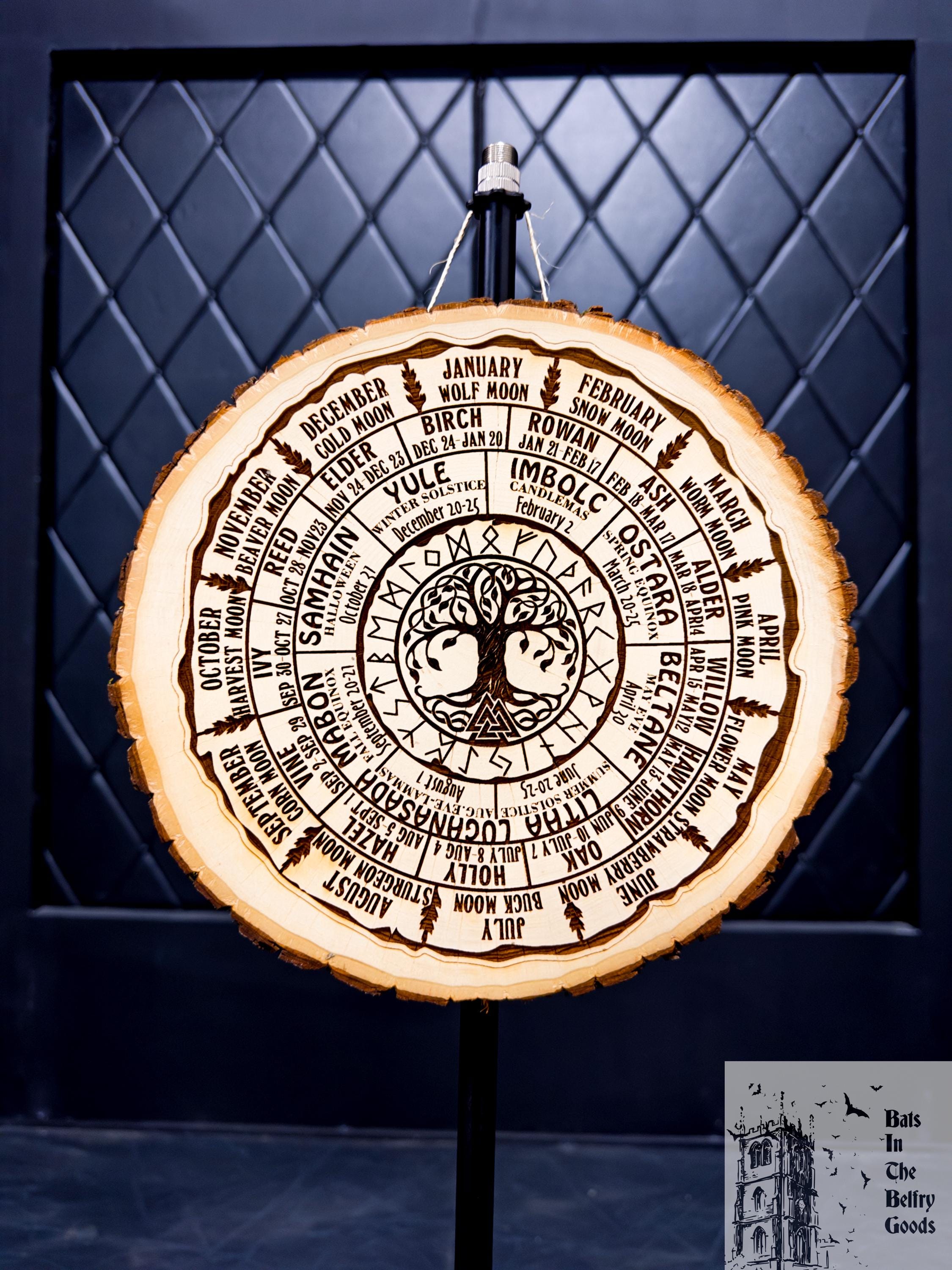 Pagan Wheel of the Year Calendar