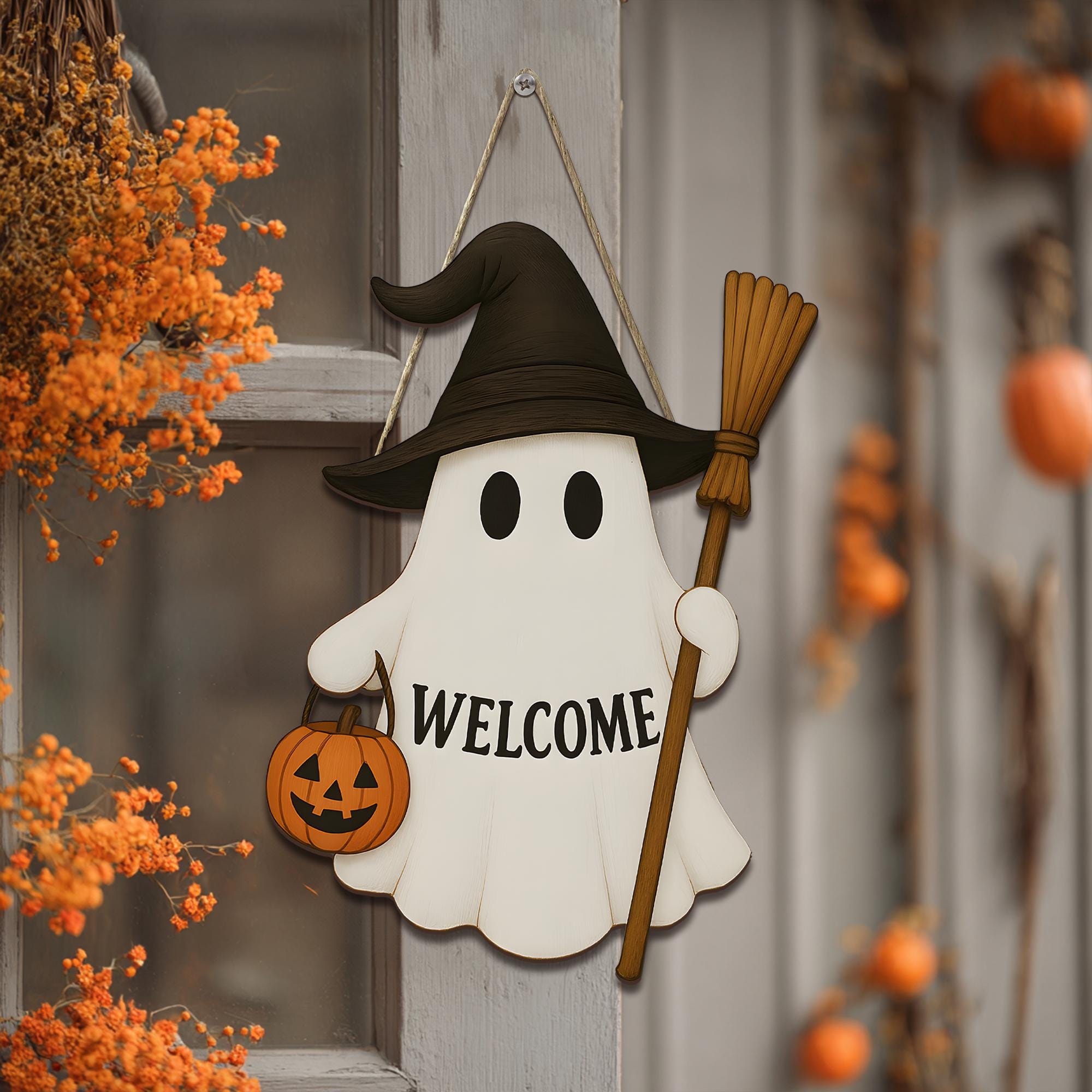 Cute Witch Door Hanger Gifts